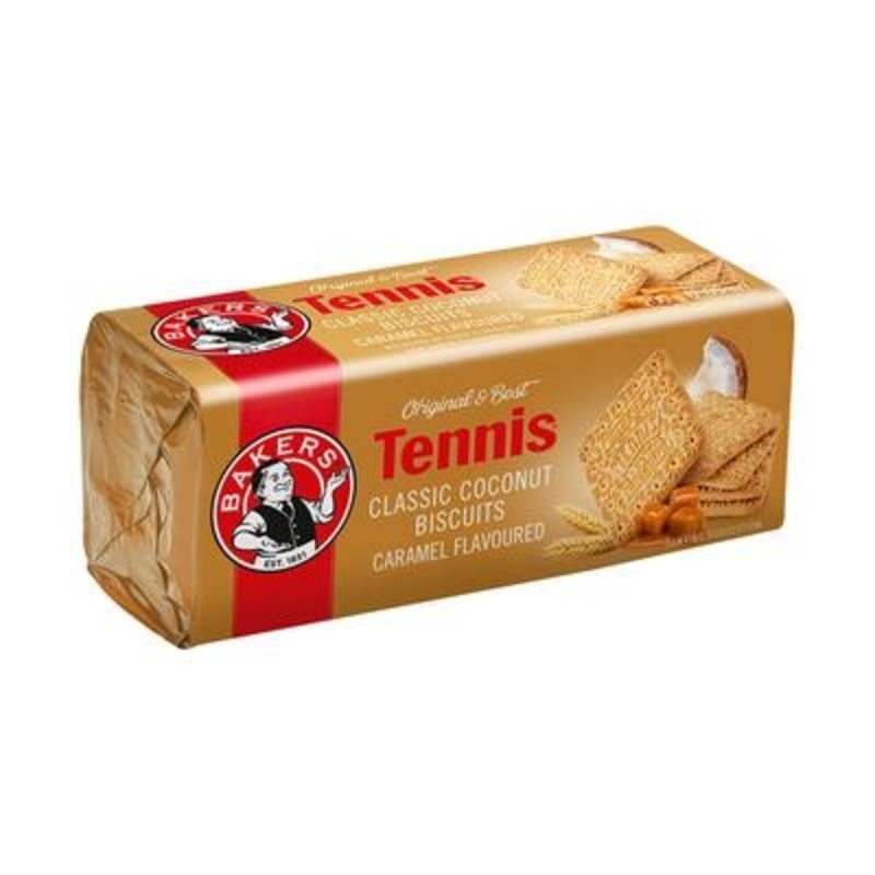 Bakers Tennis Coconut Caramel Biscuit 200G